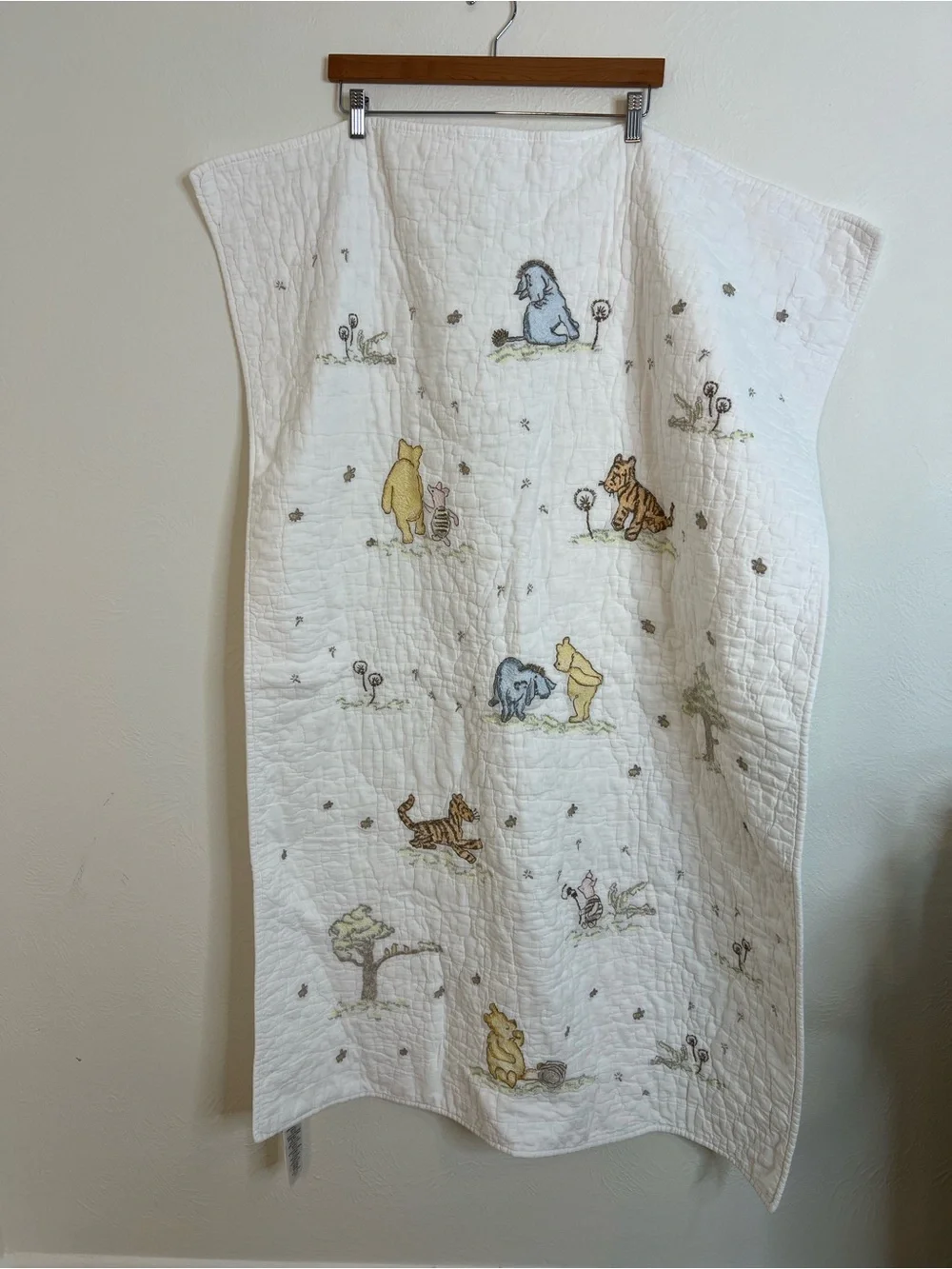 Pottery Barn Disney Winnie The Pooh Baby Quilt
